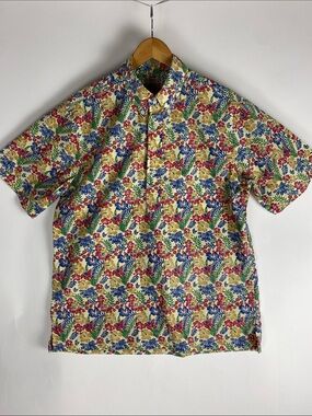 Reyn Spooner Commemorative Classics Men’s L Floral Print Pullover Shirt